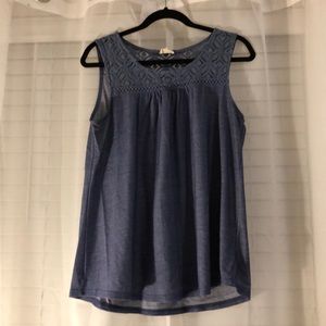 Ember Missy blue tank